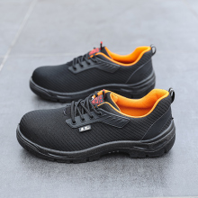 Safety Labor Protective Mesh Working Shoes
