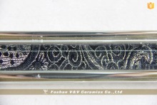 Resin Border Tile Resin Border Silver Series