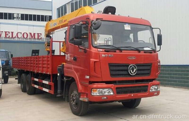 Dongfeng الشاسيه CUMMINS Engine Truck with Crane