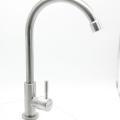 Hot sale gaobao deck mount brass cold water slow open pedal kitchen faucet