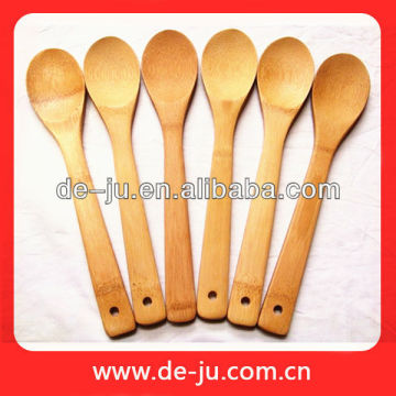 Soup Spoons Bamboo Ladles Long Handle Bamboo Spoons