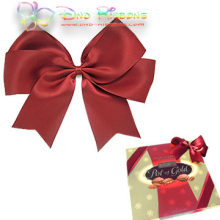 fashionable gift packaging ribbon bow for chocolate