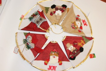 Christmas Tree Skirt For Xmas Party Holiday Decoration