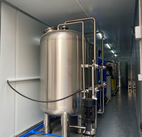 Контейнерная установка водоочистных сооружений с чистой комнатой GMP Containerize Water Treatment Plant with GMP Clean Room