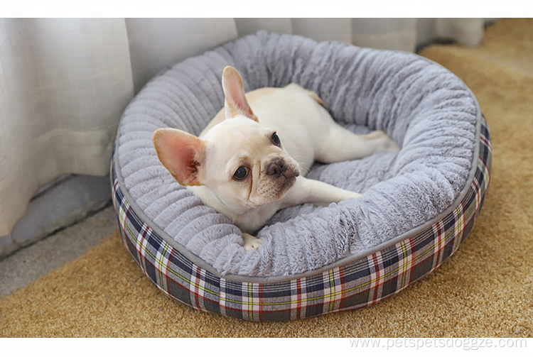 Polyester cotton+pu cashmere Cheap Pet Bed