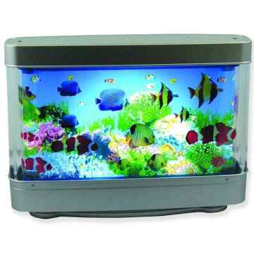 Virtual Ocean in Motion: Artificial Tropical Fish Aquarium Decorative Lamp