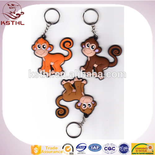 2015 Wonderful Fashion Animal Monkey Promotion Gift Keychain Plastic Acrylic Keychain