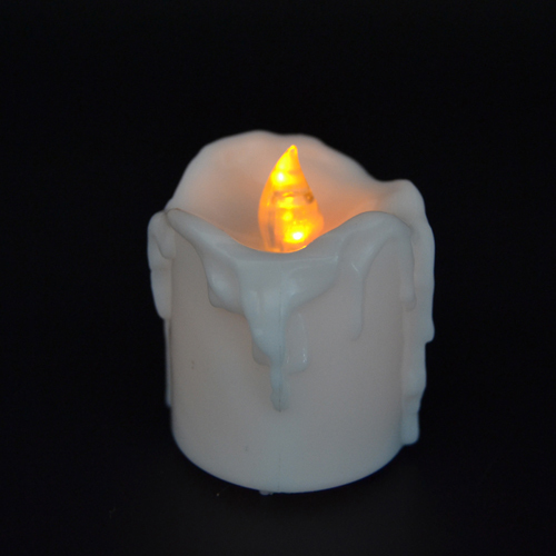 Gotas de vela mudança cor luz Tealight