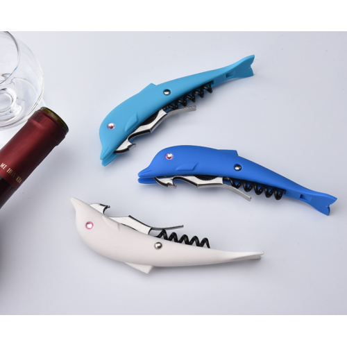 Unique Dolphin Design Creative Wine Bottle Opener