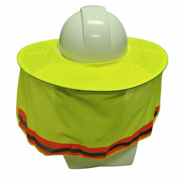 Pare-soleil à bord complet Sun Neck Shield pour casque de sécurité