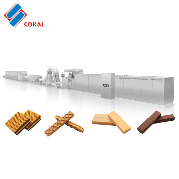 Chocolate Wafer Biscuit Making Machine | Wafer Stick Production Line