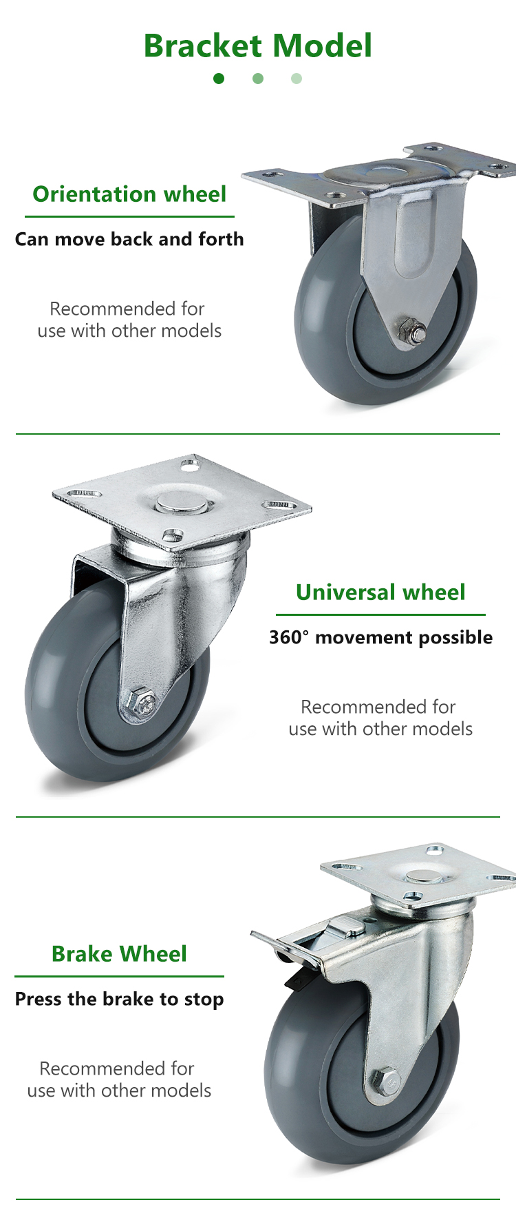 caster wheel product