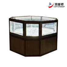 Stylish Octagonal Refrigerator for Dessert Display