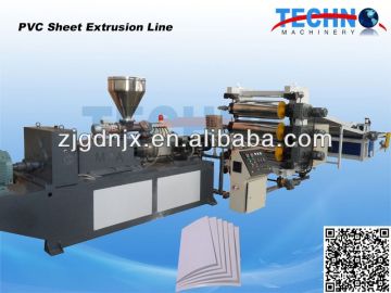 PVC Transparent Sheet Machine/Extruder/Extrusion Line