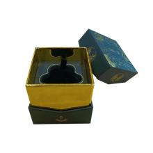 Black jewelry paper box mini gift box packaging
