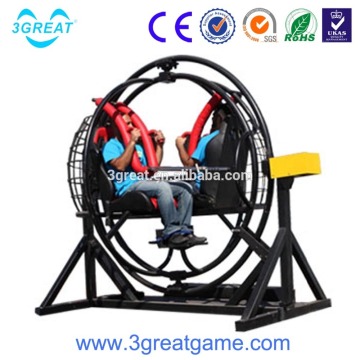 Hot high quality electric human gyroscope rides for sale