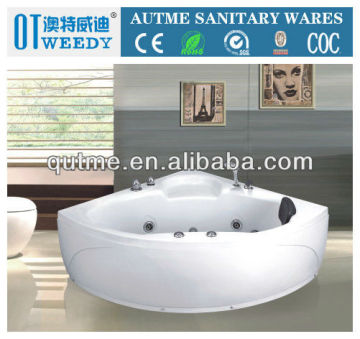 Autme 2016 new design hot sale whirlpoor massage bathtub