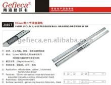 single extension ball bearing drawer runner 3502T