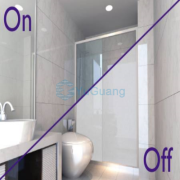 Ultra Clear Private Smart Lamianted Glass Door Film