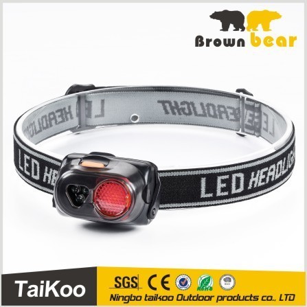 1 led 1w 80lm 3 white outdoor led head light