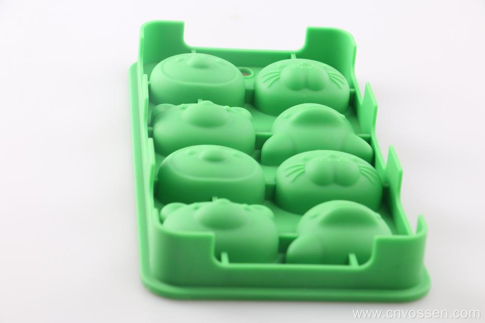 Cute animal toe funny silicone cake mold