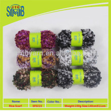 Oeko-Tex made in China Jiangsu loops and threads yarn fancy yarn for knitting knitwear