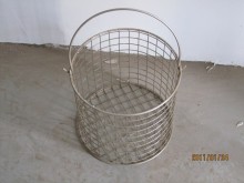 STAINLESS STEEL ROUND WIRE SERVING BASKETS