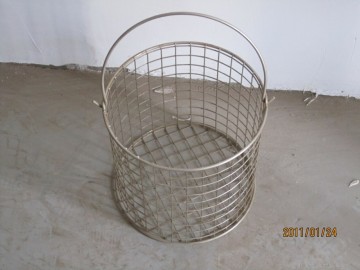 STAINLESS STEEL ROUND WIRE SERVING BASKETS