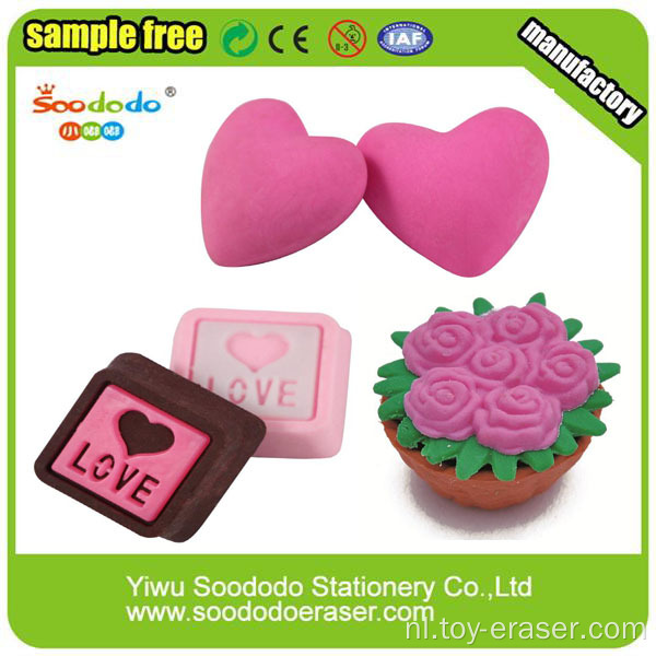 3D Puzzel Romantic Valentine Love Erasers Gifts
