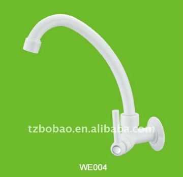 Plastic wall mounted tap sink tap