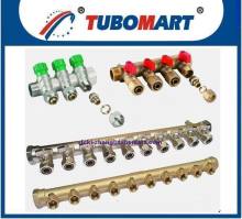 Forged Brass Pex Manifolds, Underfoor Heating Manifolds Factory for Wholesaler