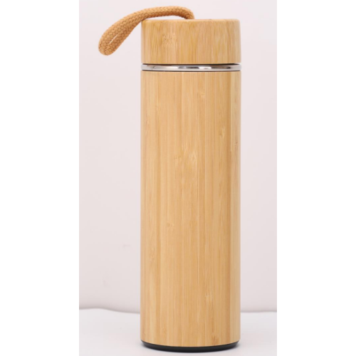 450ML Bamboo Water Bottle with Bamboo Lid