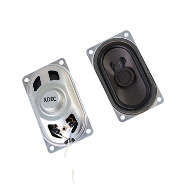 REACH standard 40X70mm 8Ohm 2W rectangular speaker