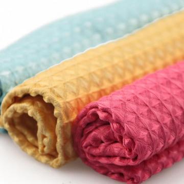 Promotional Microfiber Waffle Car Cleaning Cloth