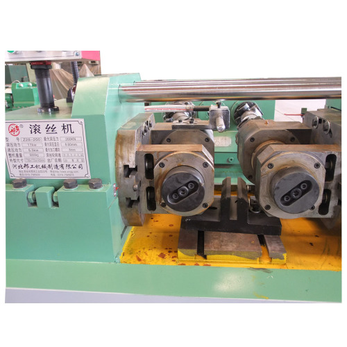 pipe threading rolling screw making machine