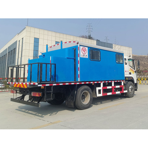 เครื่องกำเนิดไอน้ำเคลื่อนที่มือถือ EV Diesel Truck Boiler Truck ที่ใช้ในบ่อน้ำมัน