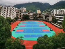 PP Interlocking Mats / Outdoor Basketball Sports Floor