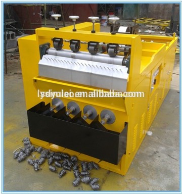 stainless steel spiral scourer machine