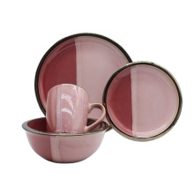 Hotel Wedding Restaurant Stoneware Red