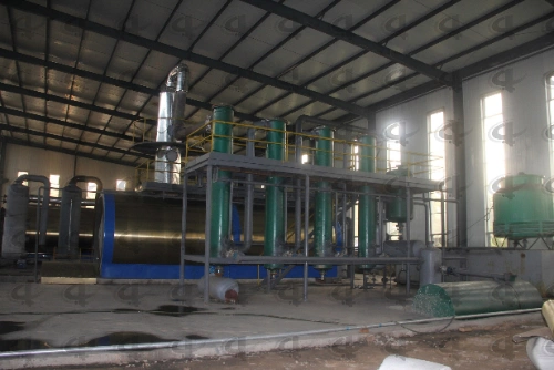 Industrial Pyrolysis Oil Distillation Plant