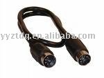 mini din connector cable