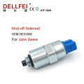 24 Volt Shut-off Solenoid RE31856 For John Deere