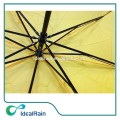 Guarda-chuva de sol colorido chinês da loja do dollor do frame do metal de 2 dobras