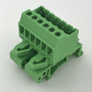 5.08mm Pitch PlugGable DIN RAIL MONTIERTE KLINTERKLEIDUNG