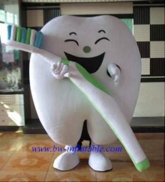 Tooth Mascot Costume