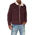 Sherpa Lined Corduroy Trucker Jacket Wholesale Custom