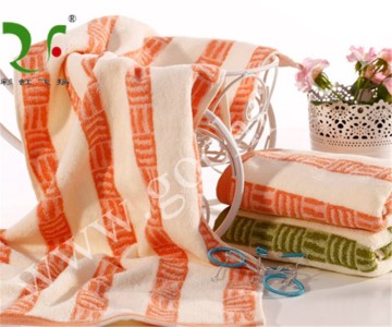 High quality stripe 100% cotton facecloth