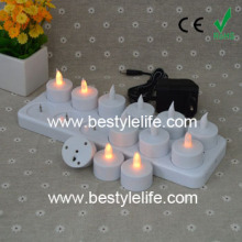 Rechargeable tea light