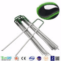 Garden staples/u shaped turf nails/turf pins 15cm metal u shaped garden securing pegs sod staples