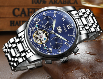 wholesale custom chronograph logo mens watch